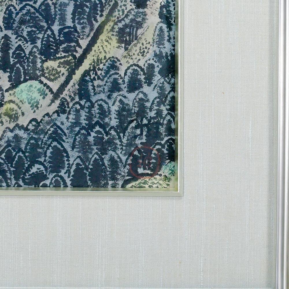 真作】【WISH】小松均 日本画 12号 大作 ◇豊かな色彩と自然の 真作】【WISH】小松均 日本画 12号 大作 ◇豊かな色彩と自然の