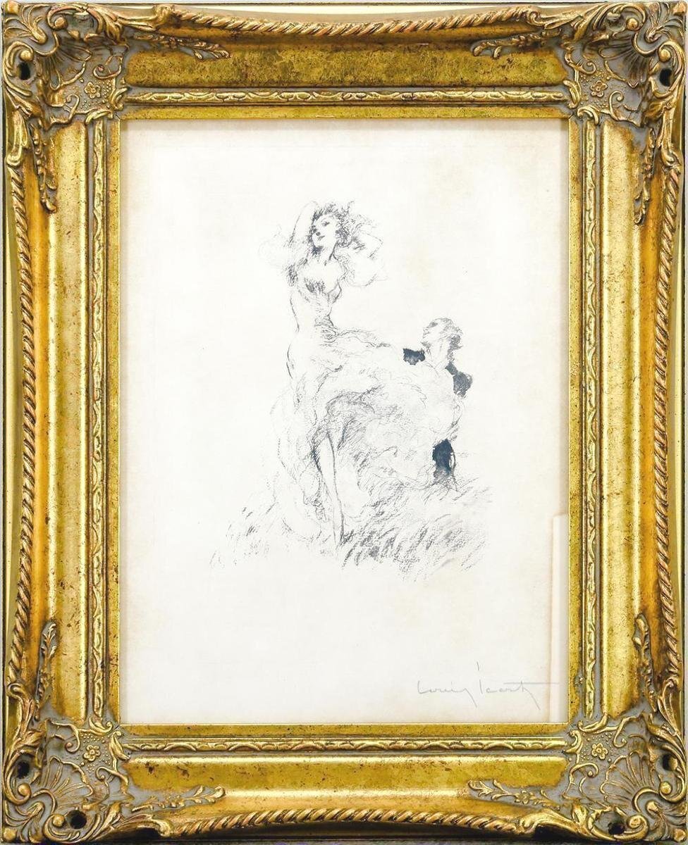 真作】【WISH】ルイ・イカール Louis Icart「DESTIN DE FEMME 真作】【WISH】ルイ・イカール Louis Icart「DESTIN DE FEMME