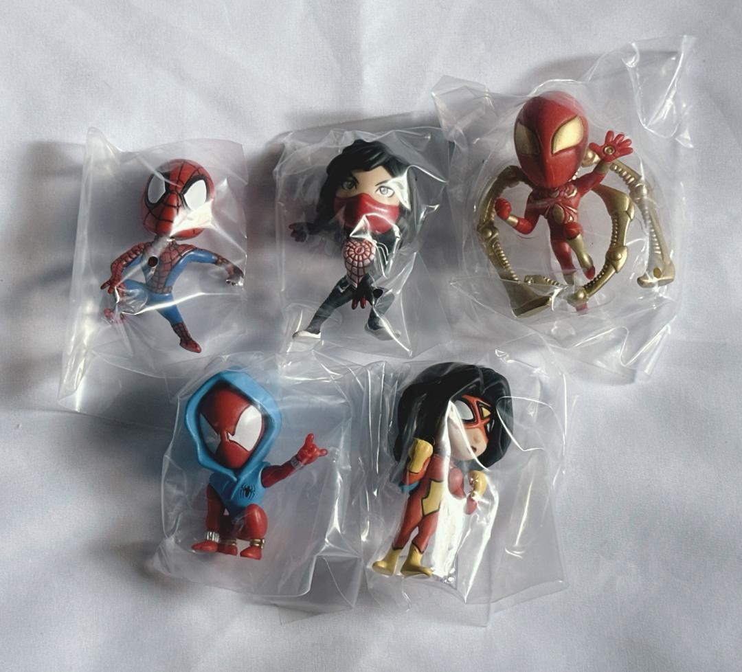 スパイダーマン フィギュアコレクション side PETER 全5種 セット スパイダーマン フィギュアコレクション side PETER 全5種 セット