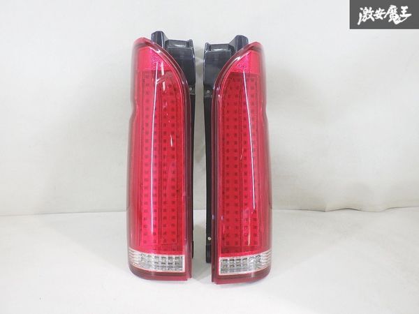 【ストア出品！】 Stellar V ステラファイブ 200系 ハイエース LED テールランプ THAR-TN-20 クリアレッド 左右セット 棚I-1