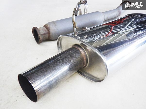 【希少！】アーキュレー AE86 ハチロク Hachiroku レビン トレノ 4AG セミステン デフ上 マフラー 中間 set 出口75φ メイン60φ 棚G-11