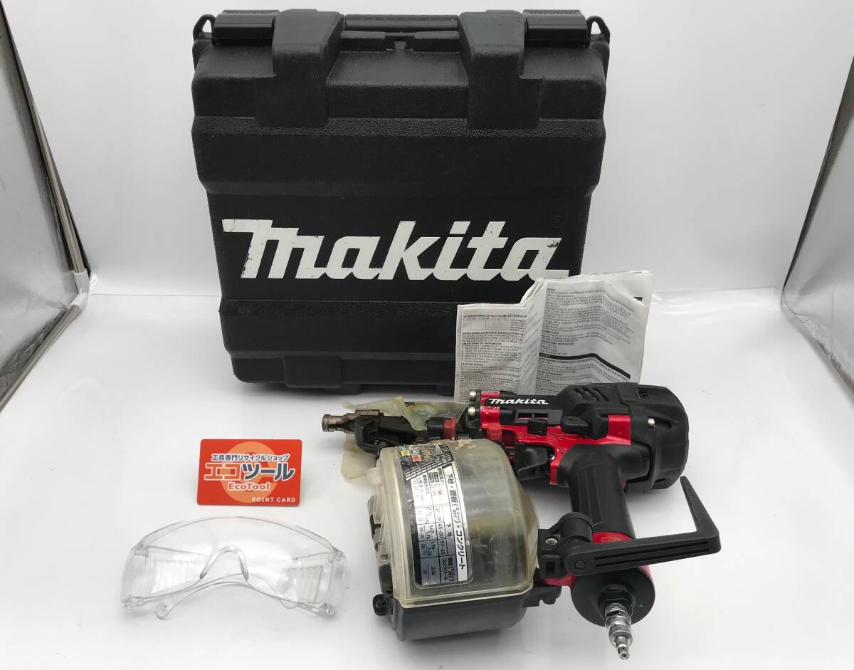 【中古品】★Makita/マキタ 65mm高圧エア釘打機 AN636H [IT78NW3W2WPG]