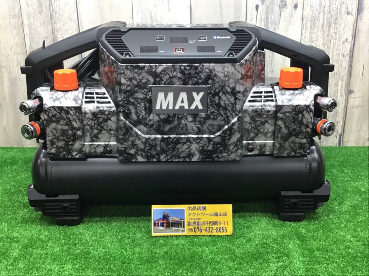 送料無料!【未使用】●マックス(MAX) 高圧専用エアコンプレッサー AK-HH1310E_ガイアシルバー●アクトツール富山店●SC