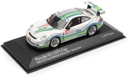 今 話題 の 人気 商品 MINICHAMPS/ミニチャンプス 1/43 チャレンジ GT3 IMSA No.57/2008 カップ GT3 911 ポルシェ レーシングカー
