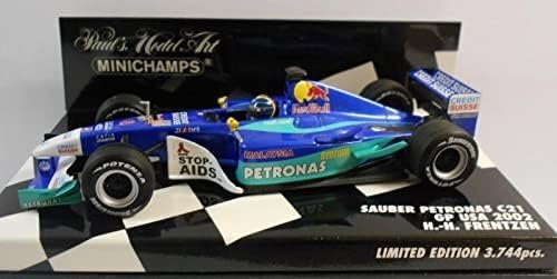 豊富なギフト 2002 C21 ペトロナス ザウバー 1/43 MINICAPMS/ミニチャンプス アメリカGP H.H.Frentzen #8 レーシングカー