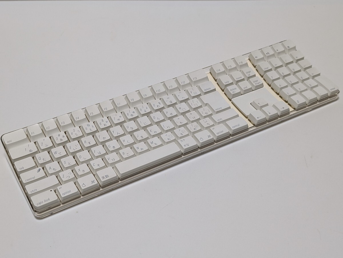 ★Apple 純正 Wireless Keyboard ワイヤレス キーボード(ホワイト) 日本語配列 (A1016)★動作品★