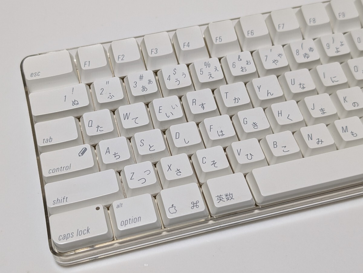 ★Apple 純正 Wireless Keyboard ワイヤレス キーボード(ホワイト) 日本語配列 (A1016)★動作品★
