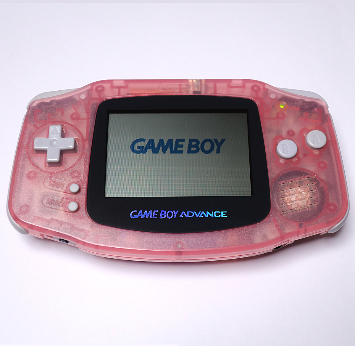 【STANDARD】ゲームボーイアドバンス 本体 メンテナンス、ガラススクリーン交換済み GBA③