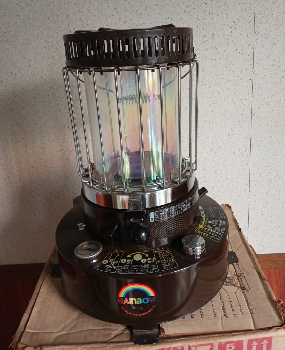 トヨトミ レインボーストーブ RB-2 3.5L 昭和レトロ アンティーク 当時物_画像3
