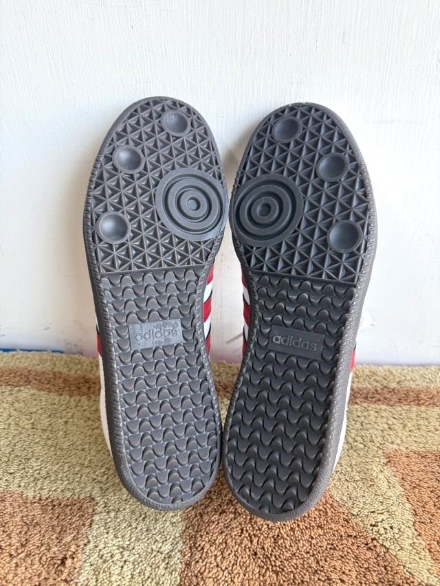  Adidas samba Classic OG 29cm IG1025 белый × красный 