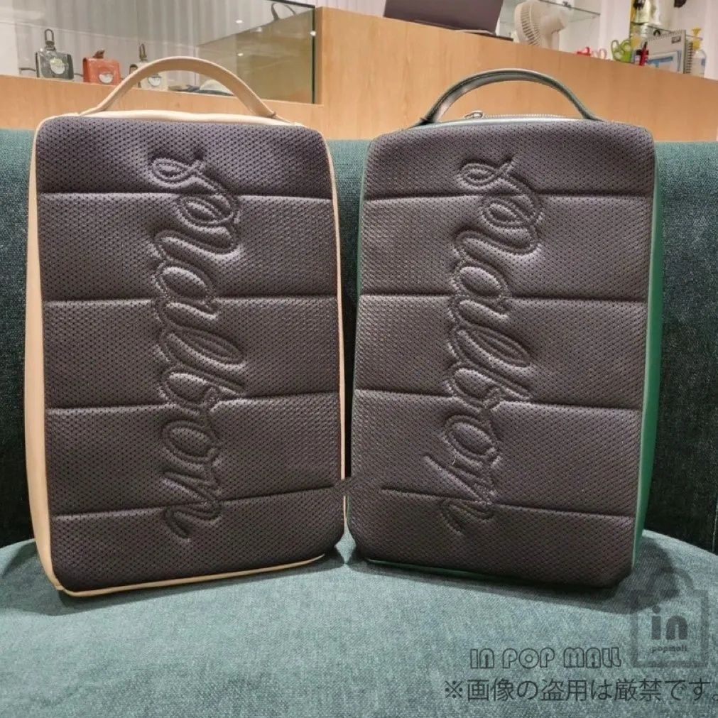 新品 マルボンゴルフ Malbon Golf シューズケース シューズ