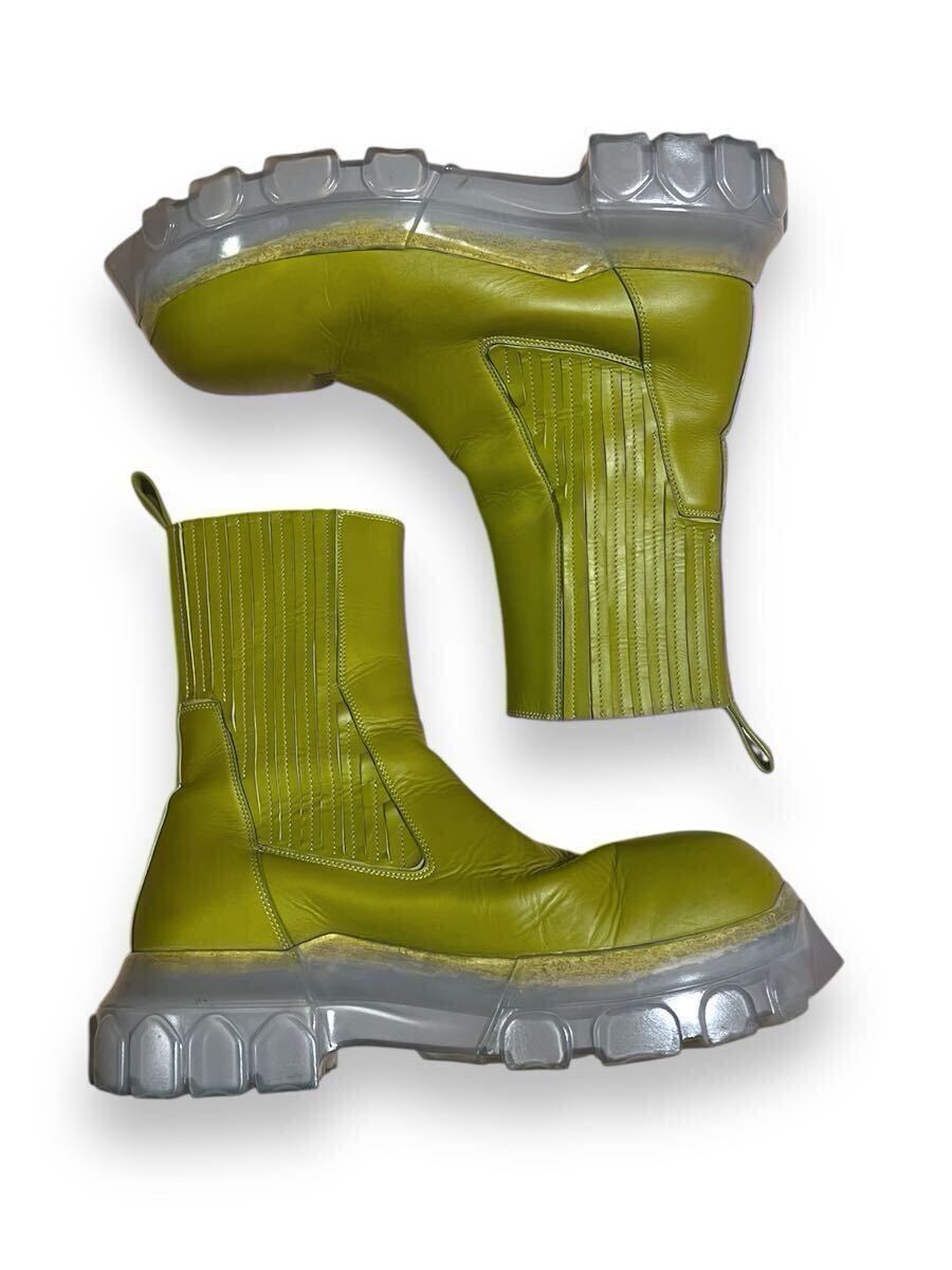 Rick Owens 23FW 42 ACID BOZO TRACTOR BOOTS リックオウエンス Rick Owens 23FW 42 ACID BOZO TRACTOR BOOTS リックオウエンス