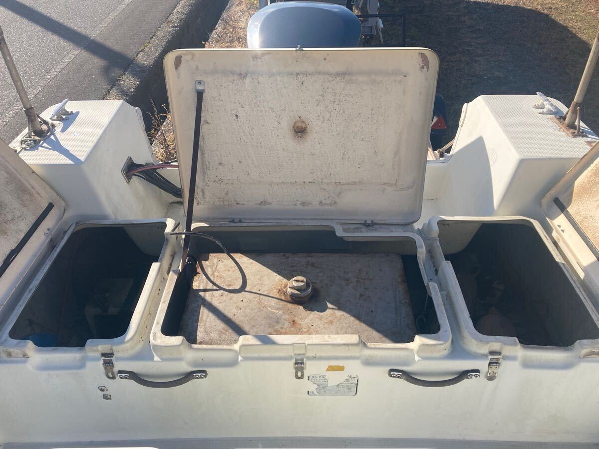 ☆広島発 YAMAHA UF23 陸送可能 油圧操舵(小型モーターボート