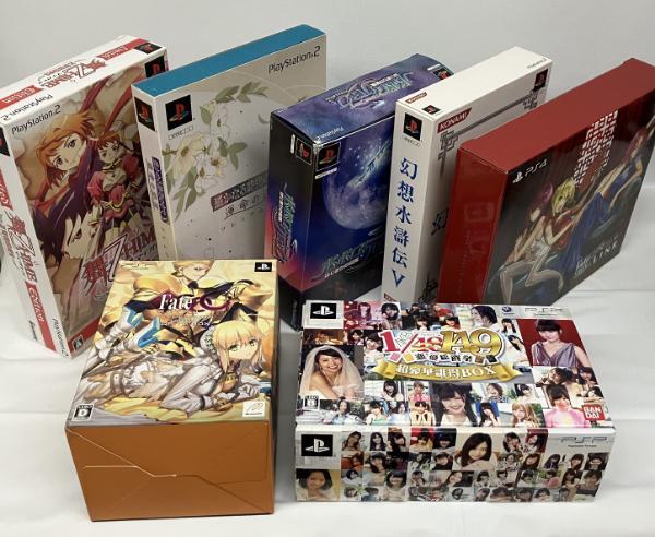 ★26-169 Fate/EXTRA CCC 限定版 white box 他 PS4/PS2/PSP等 限定版ソフト 計7本 まとめ