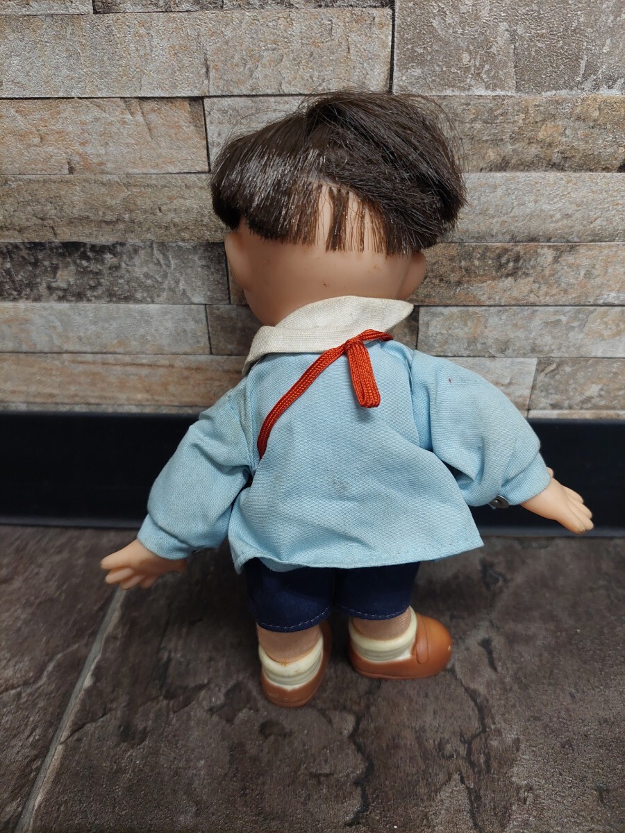 まことちゃん ソフビ人形<約19cm> あんそにぃ グワシ 楳図 まことちゃん ソフビ人形<約19cm> あんそにぃ グワシ 楳図
