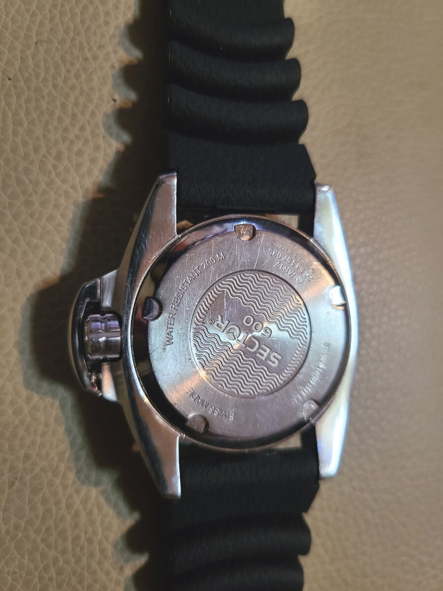 セクター600 sector 600 ダイバー　腕時計　中古　美品