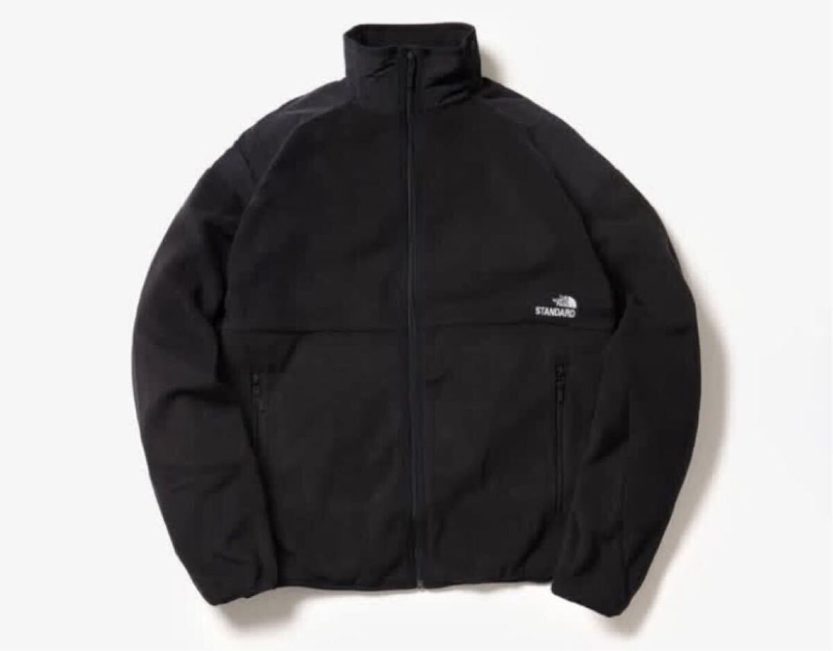 黒M TNF Standard 200 MICRO FLEECE JACKET THE NORTH FACE フリースジャケット