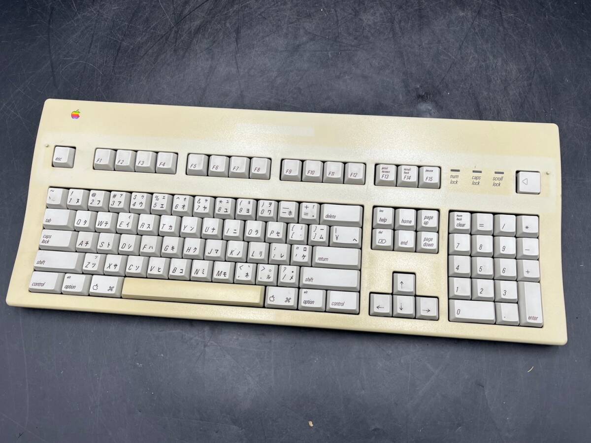 【簡易動作確認済み】 Apple/アップル Apple Extended keyboard II Model M エクステンデッド 日本語キーボード M3501