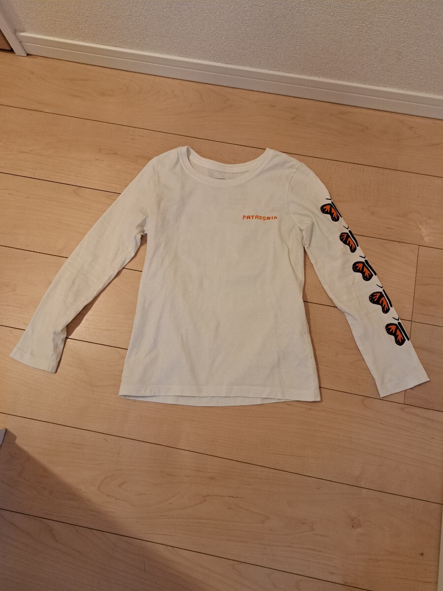 patagonia ジュニア ロングスリーブ　パタゴニア　使用僅かに数時間　美品　キッズ　子供