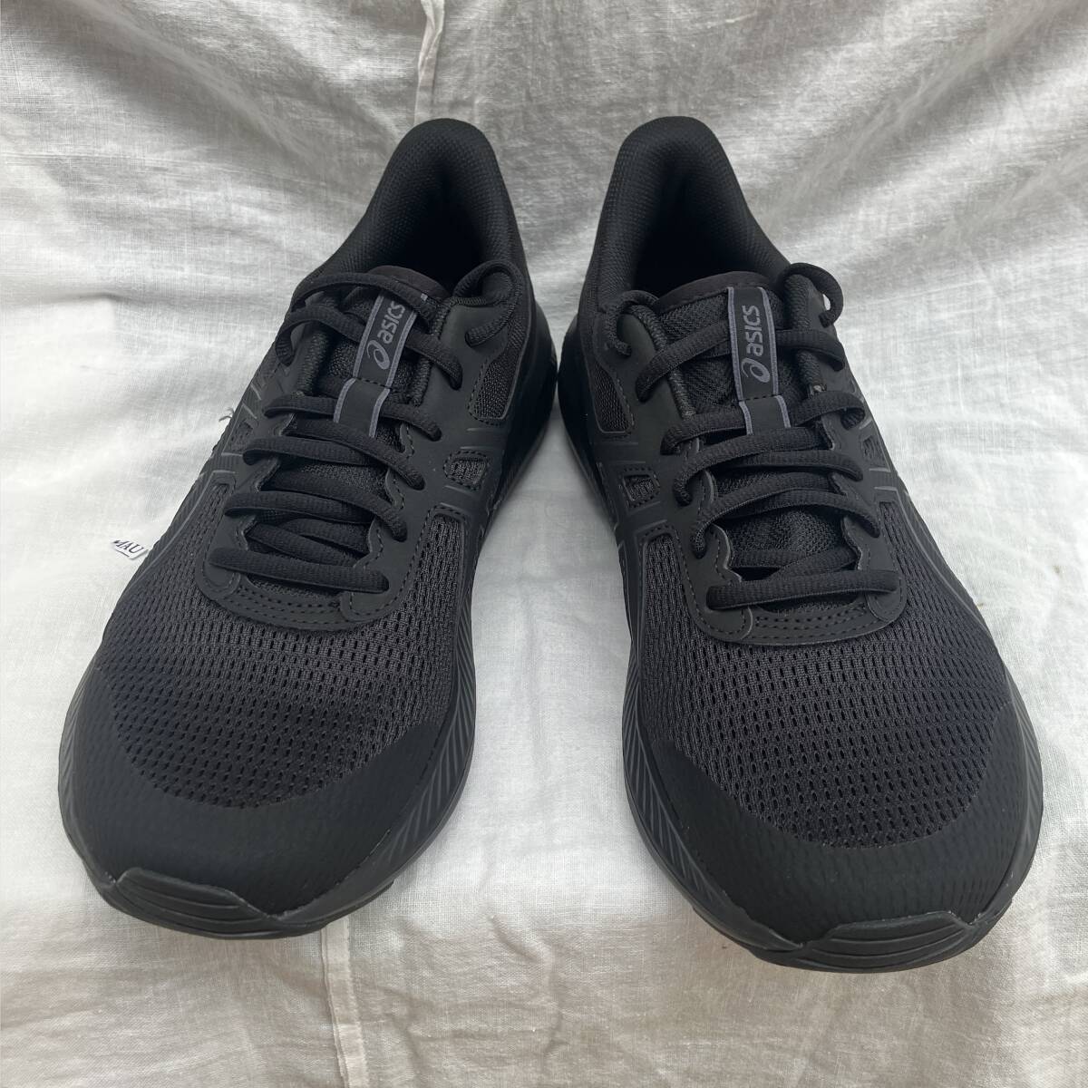 新品未使用品 通学・通勤にも ★アシックス asics★ 28.0cm 『JOLT 5』黒 ランニングシューズ エキストラワイド 足幅4Eタイプ 1011B964/002