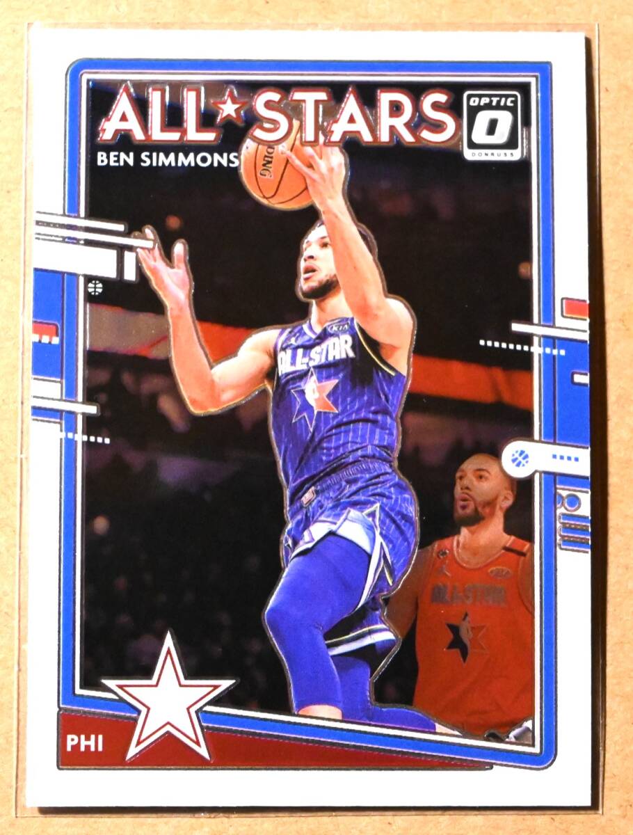 BEN SIMMONS (ベン・シモンズ) 2020-21 OPTIC ALL STARS トレーディングカード 6 【NBA,76ERS,シクサーズ】_画像1