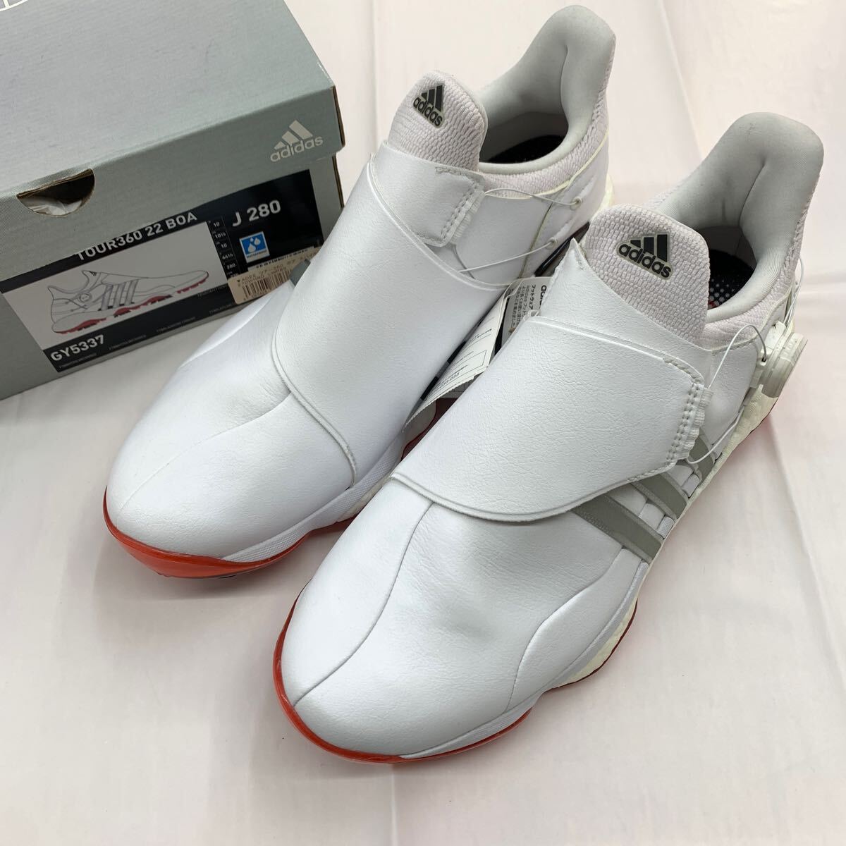 即決■展示品 ゴルフシューズ / adidas アディダス　TOUR360 22 BOA　GY5337　28.0cm　訳あり
