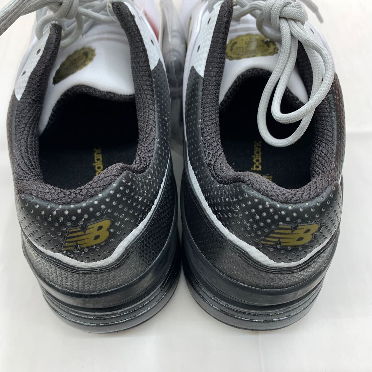 即決■展示品 ゴルフシューズ / new balance ニューバランス　MG2500　ホワイトブラック　27.5cm