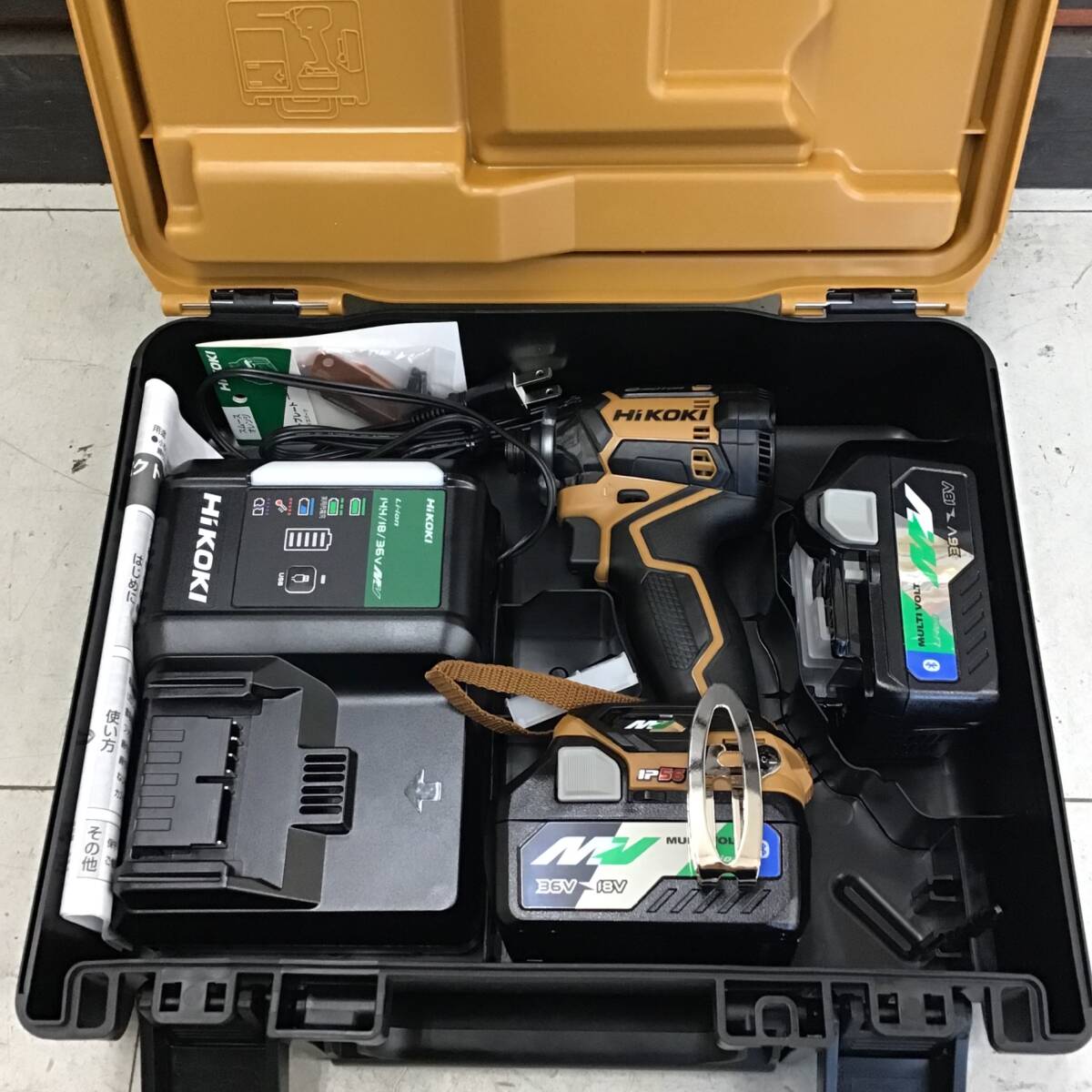 【中古美品】 ハイコーキ/HIKOKI コードレスインパクトドライバ・WH36DC(2XPS)(GC) ■送料無料・代引き・店頭受取対応■