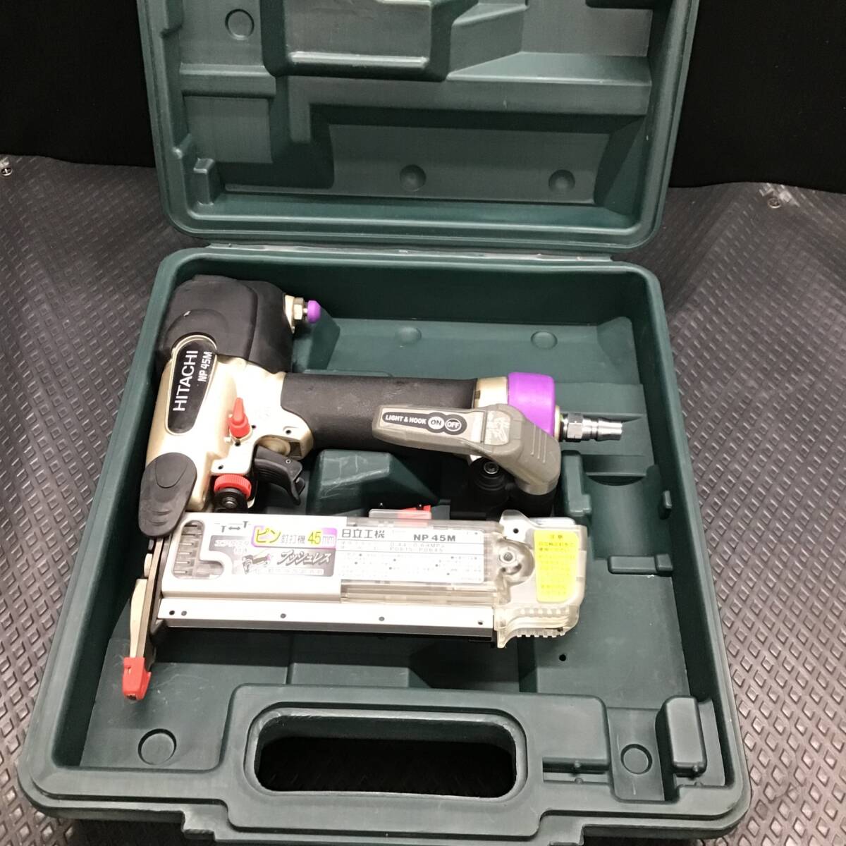 【現状品】 ハイコーキ/HIKOKI ※旧:日立工機 常圧ピンネイラ NP45M ■送料無料・代引き・店頭受取対応■