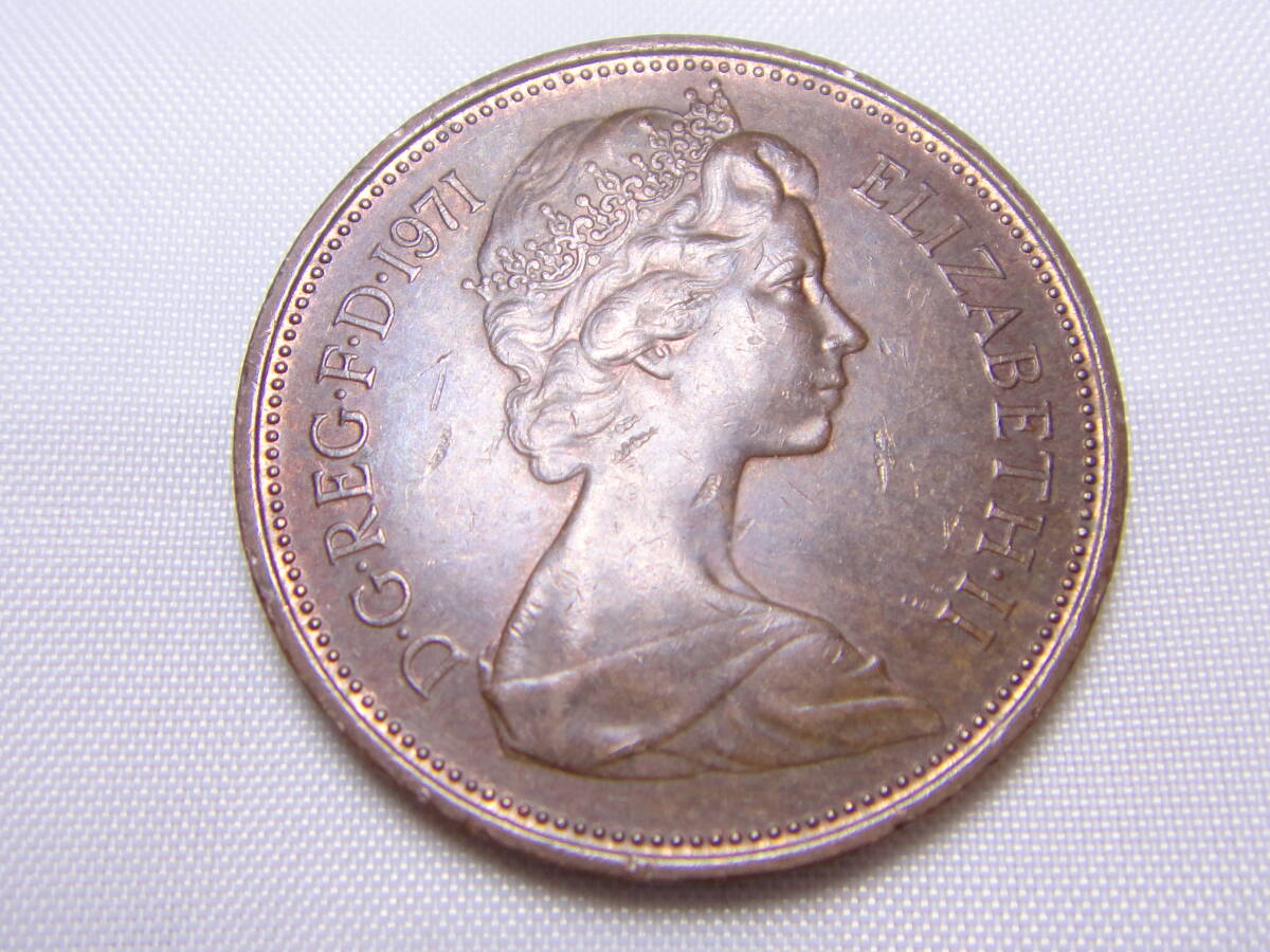 海外古銭 外国コイン 硬貨 イギリス 英国 NEW PENCE 2ニュー 海外古銭 外国コイン 硬貨 イギリス 英国 NEW PENCE 2ニュー