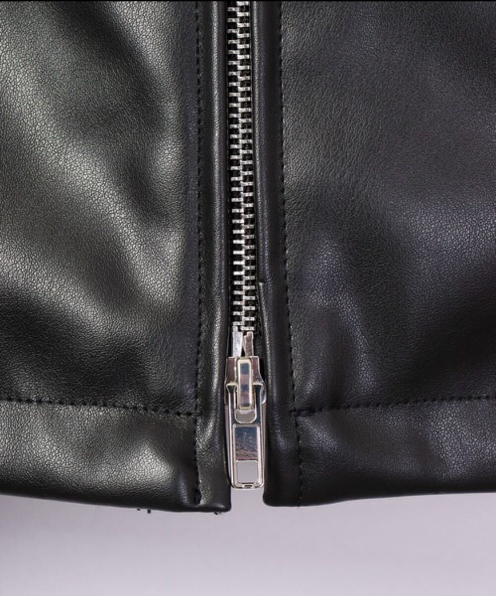 Enjoumen マウンテンレザーライダース ジャケット size L_画像4