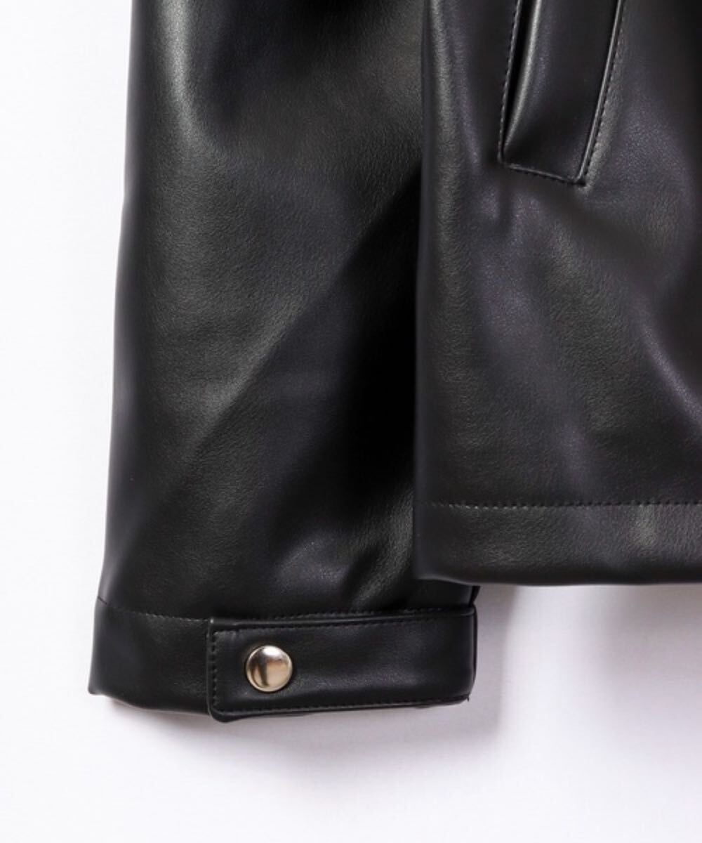 Enjoumen マウンテンレザーライダース ジャケット size L_画像5