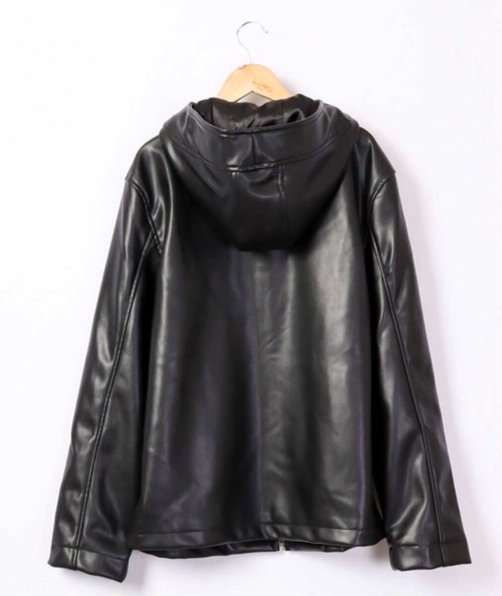 Enjoumen マウンテンレザーライダース ジャケット size L_画像2