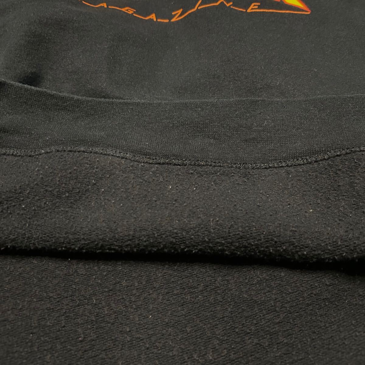 90s THRASHER MAGAZINE スラッシャー プリント 裏起毛 プルオーバー ビンテージ スウェット パーカー_画像7