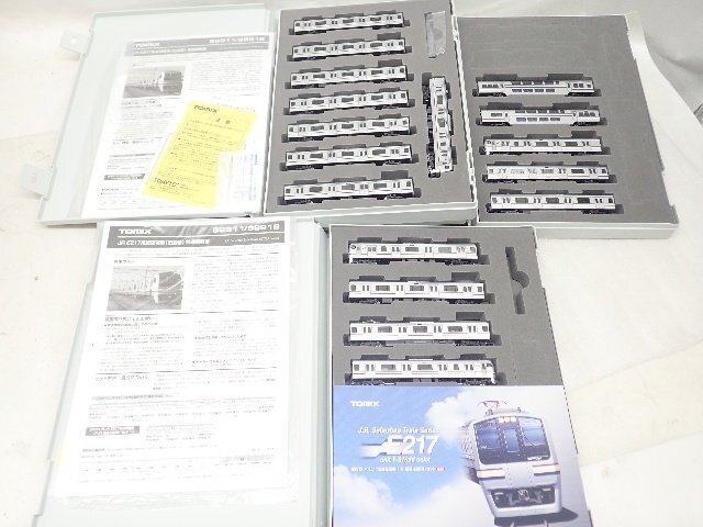 TOMIX トミックス 98911 JR E217系近郊電車 F-01編成・旧塗装 + 98912 F-51編成・旧塗装 鉄道模型 Nゲージ ¶ 70D63-2