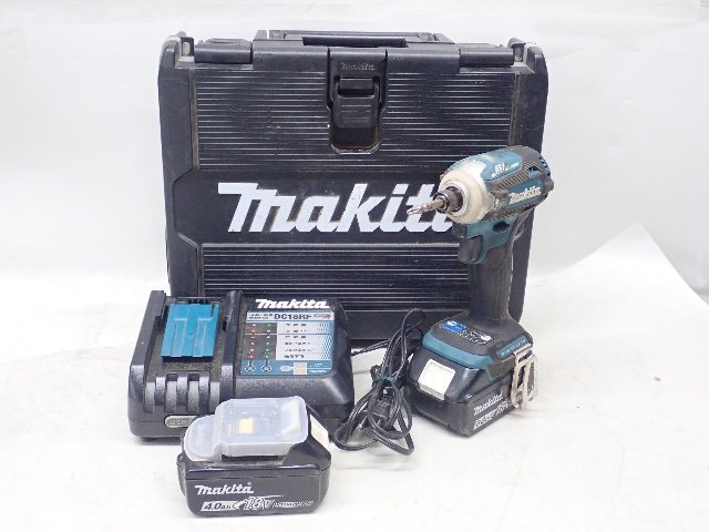 makita マキタ 18V 6Ah 充電式インパクトドライバ TD171DRGX バッテリー2個/充電器/ケース付き (1) ¶ 7092F-1