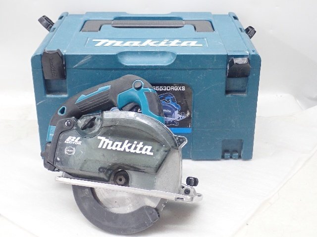 makita マキタ 18V 150mm 充電式チップソーカッター CS553D ケース/バッテリー付き ¶ 706FD-2