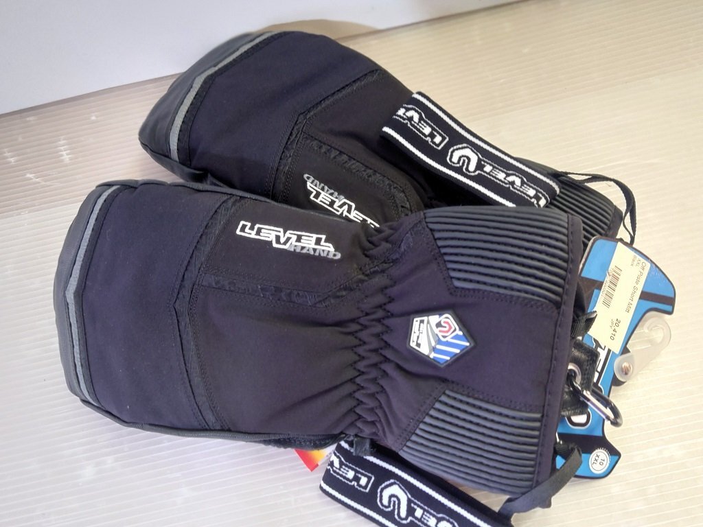 上質で快適 2△3-706 展示未使用 グローブ インナーグローブ付き!サーモプラス《店頭引渡しOK!/札幌/中央区》 XXLサイズ【レベル/LEVEL】ミトン その他