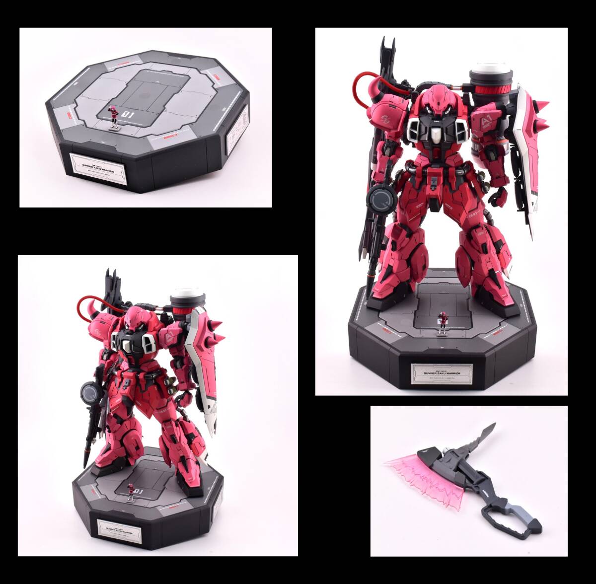 徹底改修塗装済み完成品】MG 1/100 ガナーザクウォーリア 徹底改修塗装済み完成品】MG 1/100 ガナーザクウォーリア