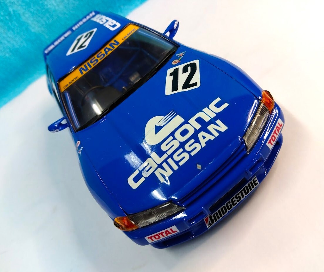 タミヤ 1/24 カルソニック スカイライン GT-R Gr.A フルディスプレイモデル プラモデル スポーツカーシリーズ No.102　完成品　レア