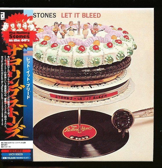 JA894●ザ・ローリングストーンズ(Rolling Stones)「レット・イット・ブリード」CD 紙ジャケット仕様