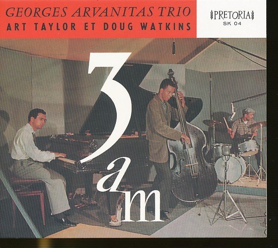 JA894●ジョルジュ・アルヴァニタス・トリオ(GEORGES ARVANITAS TRIO)「3 a.m.」CD 澤野工房