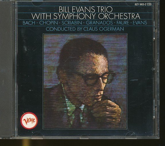 JA895●ビル・エヴァンス・トリオ「BILL EVANS WITH SYMPHONY ORCHESTRA」輸入盤CD