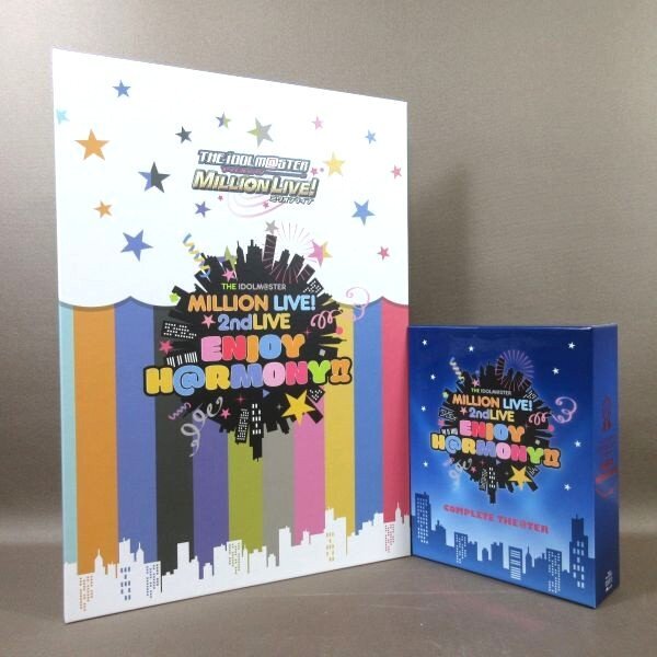 D303●「THE IDOLM＠STER MILLION LIVE! 2ndLIVE ENJOY H＠RMONY!! LIVE Blu-ray COMPLETE THE＠TER」アイドルマスター フレーム付き