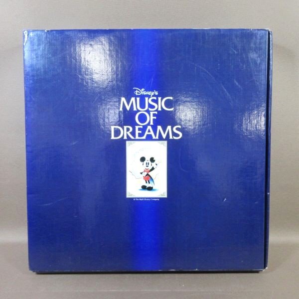 D302●「ディズニーのミュージック・オブ・ドリームス MUSIC OF DREAMS」CD-BOX (ディスク未開封)