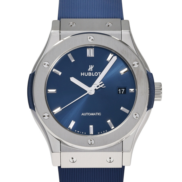 ウブロ HUBLOT クラシックフュージョン 542.NX.7170.RX ブルー文字盤 新品 腕時計 メンズ