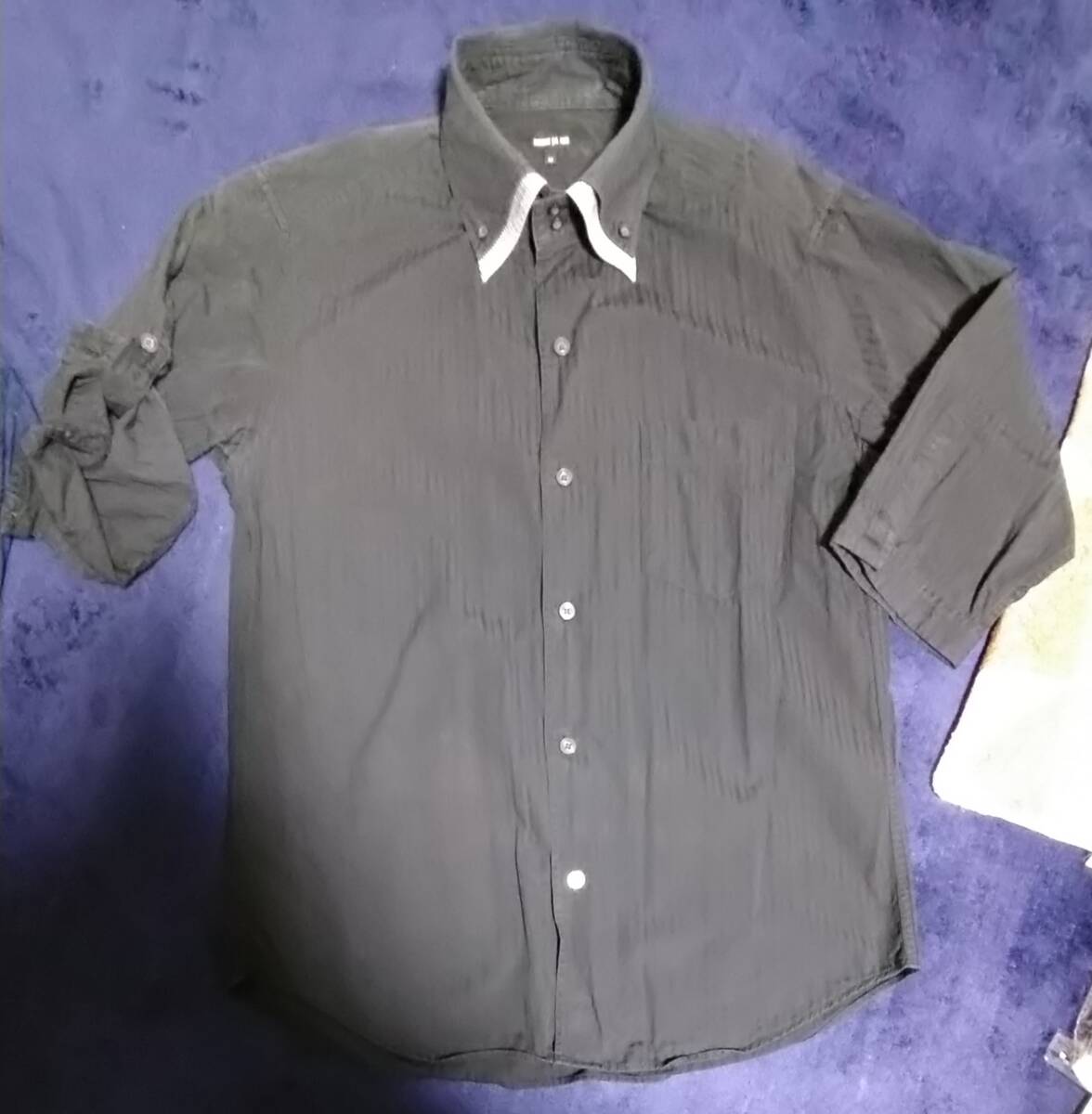 ◆コムサイズム　七分シャツ サイズ （M） 中古品◆★