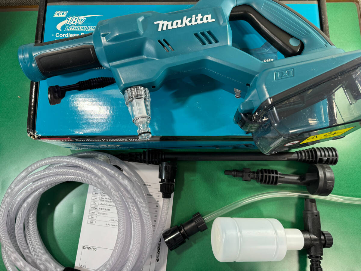 新品/未使用】マキタ makita 18V 充電式洗浄機 DHW180 MHW180DZ 新品/未使用】マキタ makita 18V 充電式洗浄機 DHW180 MHW180DZ