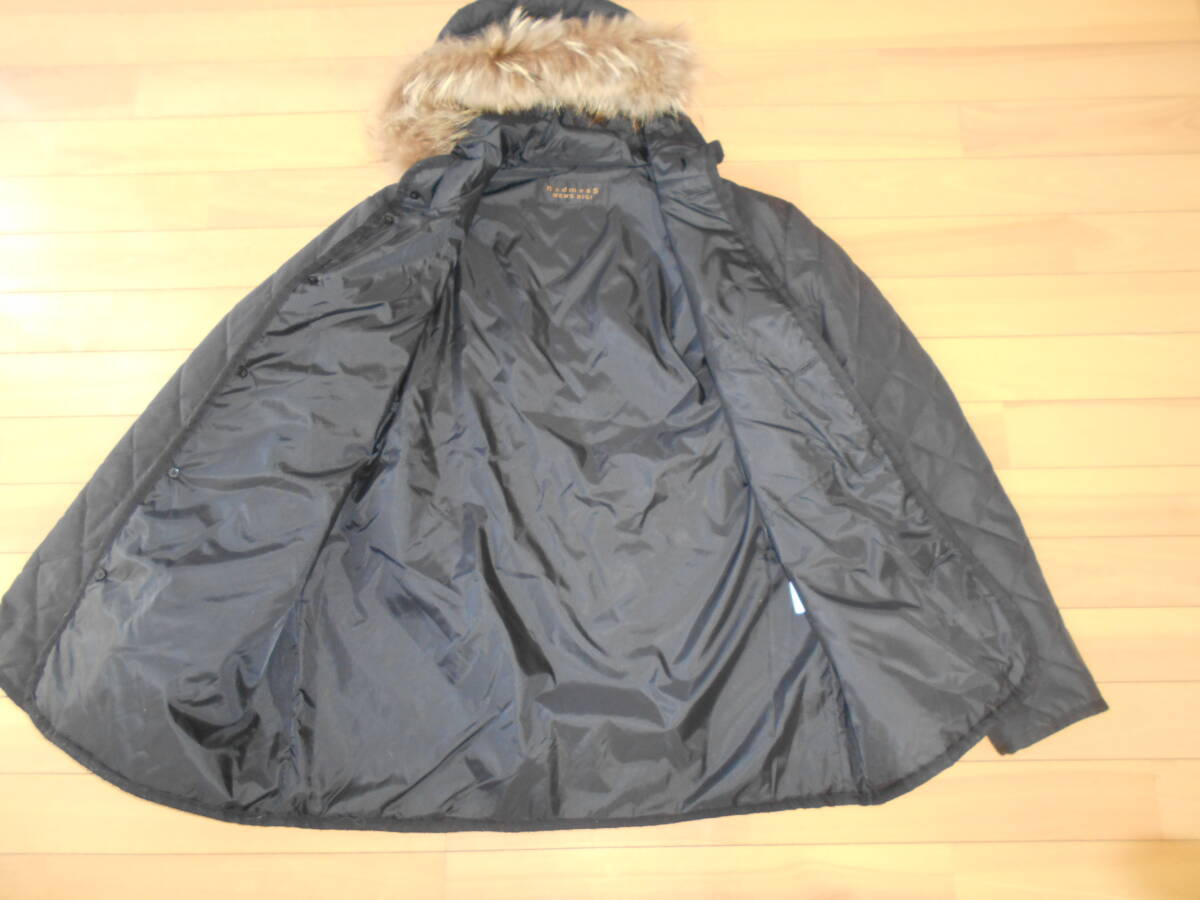 【特別価格】★MEN'S BIGI no.MO103FJM140 キルティングフーデッド ジャケットコート★黒sizeL★