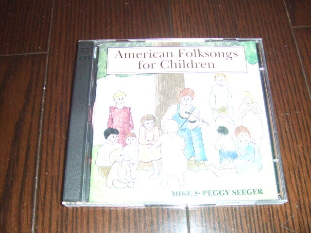 ♪輸入盤 レア盤 2枚組 American Folk Songs for Children / Peggy & Mike Seeger ♪_画像1